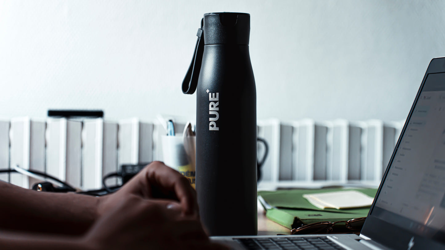 PURE+ — Gourde connectée LED UVC